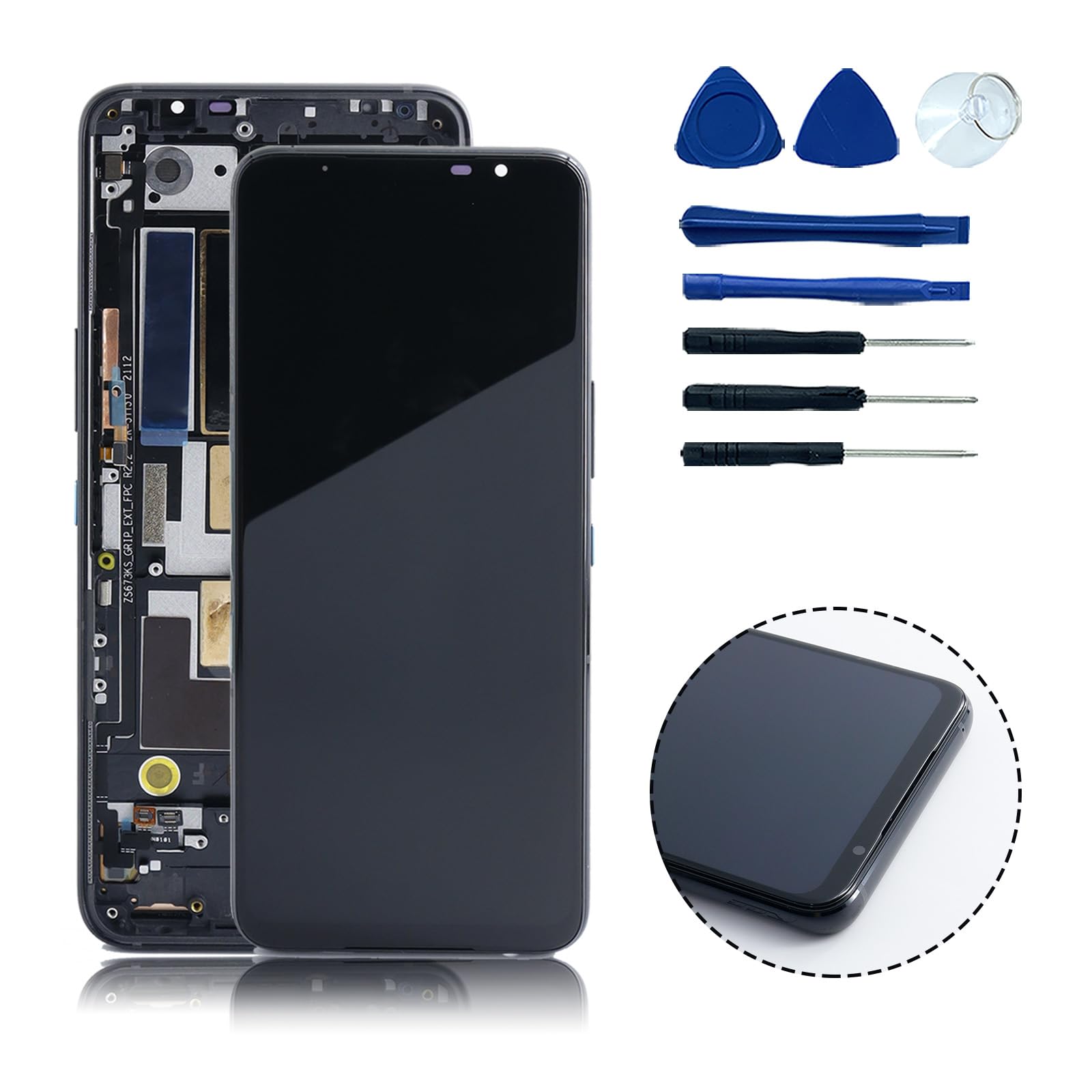 ASUS - ROG Phone 5 + アクセサリ Amazon.com: Avvood for Asus ROG Phone 5/ 5s/ 5s Pro ZS676KS
